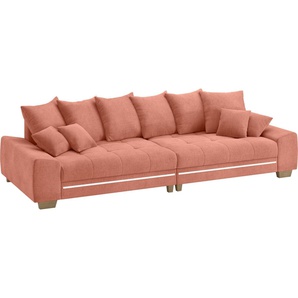 Mr. Couch Big-Sofa Nikita II, mit RGB-LED Beleuchtung, wahlweise mit Kaltschaum