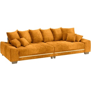 Mr. Couch Big-Sofa Nikita II, RGB-LED, Bluetooth-Soundsystem, wahlweise mit Kaltschaum