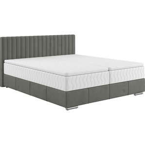 INOSIGN Boxbett Thor mit Bettkasten, inkl. Matratze, Topper und Zierkissen, in verschiedenen Härtegraden verfügbar