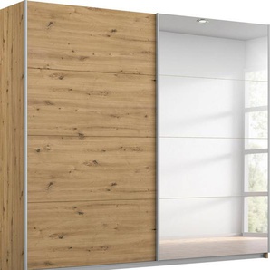 INOSIGN BY RAUCH Schwebetürenschrank Kleiderschrank Schrank Garderobe Schlafzimmerschrank THANOS (in 3 verschiedenen Ausstattungen BASIC/CLASSIC/PREMIUM) Optional mit Spiegel, Metall-Griffleisten alufarben MADE IN GERMANY