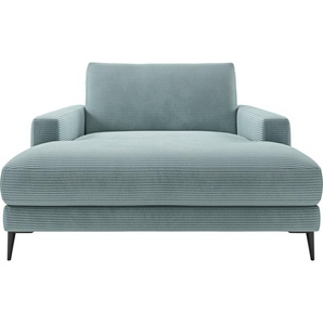 INOSIGN Chaiselongue Downtown Loungemöbel zum Relaxen, B/T/H: 132/170/84 cm, auch in Bouclé, Cord und Easy care - leicht mir Wasser zu reinigen
