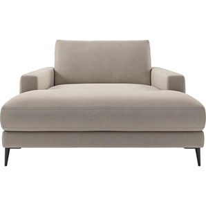 INOSIGN Chaiselongue Downtown Loungemöbel zum Relaxen, B/T/H: 132/170/84 cm, auch in Bouclé, Cord und Easy care - leicht mir Wasser zu reinigen