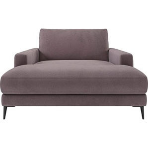 INOSIGN Chaiselongue Downtown Loungemöbel zum Relaxen, B/T/H: 132/170/84 cm, auch in Bouclé, Cord und Easy care - leicht mir Wasser zu reinigen