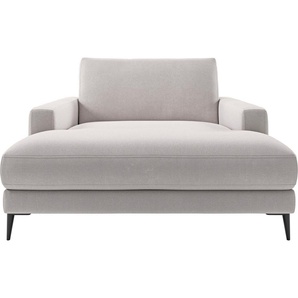 INOSIGN Chaiselongue Downtown Loungemöbel zum Relaxen, B/T/H: 132/170/84 cm, auch in Bouclé, Cord und Easy care - leicht mir Wasser zu reinigen