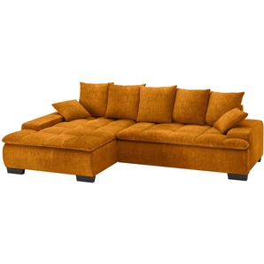 Mr. Couch Ecksofa Haiti II, L-Form, Wahlweise mit Kaltschaum, Bett, Bettkasten