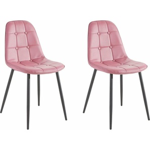 INOSIGN Essgruppe, (Set, 5-tlg), Esstisch, Breite 160 cm und 4 Esszimmerstühle, Bezug in Kunstleder