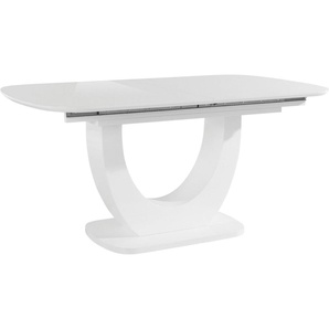 INOSIGN Esstisch Tisch Nia TOPSELLER! (s Choice), inklusive Einlegeplatte, mit einer Hochglanz-Optik, Breite 160-200 cm