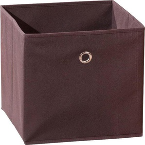 Faltbox INOSIGN Winny Braun Aufbewahrungsboxen braun Aufbewahrungsbox Faltbox Fotobox Faltboxen Aufbewahrungsboxen 4er Set