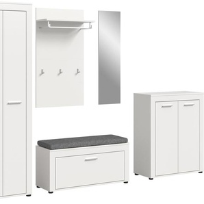 INOSIGN Garderoben-Set, (Set, 6-St), Aosta, Höhe 191 cm, Garderobenset, Flur, Diele