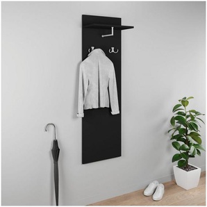 INOSIGN Garderobenpaneel Paris (1 St), Wandgarderobe mit Doppelhaken und Kleiderstange (B/T/H): 40/21,5/130cm