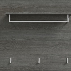 INOSIGN Garderobenpaneel Rumba, Breite 80cm, 3 Haken, 1 Kleiderstange, 1 Ablageboden, Garderobe, Paneel, Wandpaneel, Flurmöbel