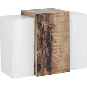 INOSIGN Hängevitrine Coro, Hängeschrank, Oberschrank, Hängeregal grifflos Doppeltiefe Breite 90 cm