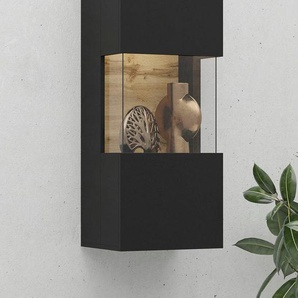 INOSIGN Hängevitrine Ava, Breite 36 cm, hängend montierbar moderne grifflose Vitrine, Eckverglasung