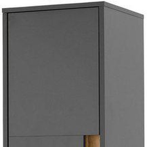 INOSIGN Hochschrank CITY/GIRON, Badschrank mit Griffmulde, Schrank in zeitlosem Design in den Farben Weiß und Anthrazit verfügbar, viel Stauraum