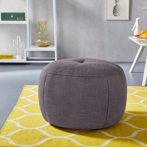 INOSIGN Hocker Lounis (Hockerprogramm V), Rundhocker in 2 Größen, Soft clean für leichte Reinigung mit Wasser