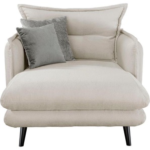 INOSIGN Loveseat Lazio, moderner Sessel mit einer bequemen Polsterung, 2 Stk. Zierkissen
