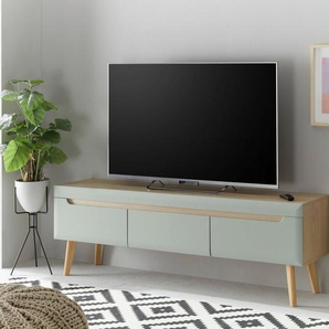 INOSIGN Lowboard Torge, TV-Unterschrank, TV-Kommode, Fernsehschrank, TV-Board (1 St), abgeschrägte Füße, drei Farben, Scandi Design, 160 cm breit