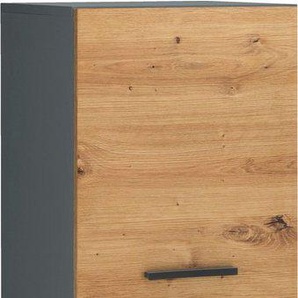 INOSIGN Midischrank Skara verstellbarer Einlegeböden hinter jeder Tür, Breite 38 cm, Höhe 130 cm