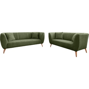 INOSIGN Polstergarnitur Colori, (Set, 2-tlg., 3-Sitzer und 2-Sitzer), auch als Loveseat erhältlich