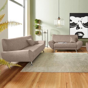 INOSIGN Polstergarnitur Saltare elegant und komfortabel, s Choice, (3-tlg)
