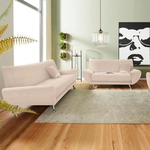 INOSIGN Polstergarnitur Saltare elegant und komfortabel, s Choice, (3-tlg)