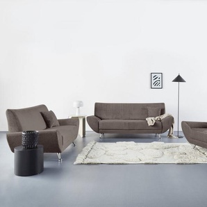 INOSIGN Polstergarnitur Saltare elegant und komfortabel, s Choice, (3-tlg)
