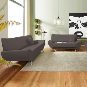 INOSIGN Polstergarnitur Saltare elegant und komfortabel, s Choice, (3-tlg)