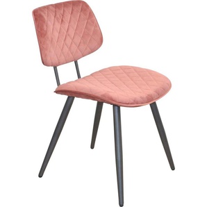 INOSIGN Polsterstuhl (Set, 1 St), Gestell aus Stahlrohr, Sitz und Rücken schaumstoffgepolstert