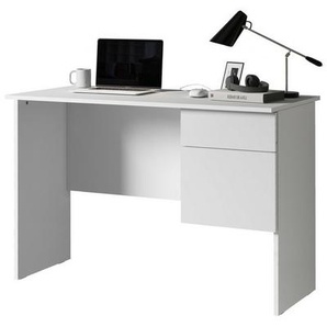 INOSIGN Schreibtisch Essential, Schreibtisch, kleiner Computertisch, Bürotisch für Büro (1-St), mit 1 Tür,1 Schublade, Arbeitsplatte Breite 110 cm