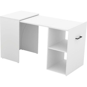 INOSIGN Schreibtisch Smart, platzsparende Kommode ausziehbar zu einem kompletten Arbeitsplatz