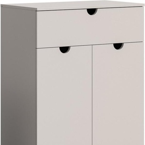 INOSIGN Schuhkommode Mataro, Breite 80 cm, 2 Türen, 1 Schubkasten, 2 Fächer, Kommode, Schuhschrank, Dielenschrank, Anrichte, Sideboard
