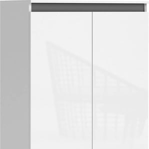 INOSIGN Schuhschrank Genio, Breite 80 cm B/H/T: 80,1 x 115,7 34 cm, 2 weiß Schuhschränke Garderoben