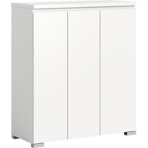 INOSIGN Schuhschrank Skoskap, Tiefe 40 cm, 3 Türen, 10 Fächer, 8 Einlegeböden Platz für ca. 17 Schuhpaare, Kommode, Schuhkommode, Schuhregal