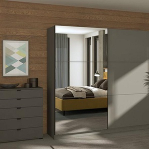 INOSIGN Schwebetürenschrank Sierra Kleiderschrank mit Spiegel Wäscheschrank Garderobe Topseller INKLUSIVE Inneneinteilung, FSC®-Zertifiziert, s Choice