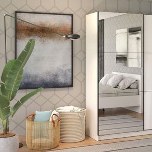 INOSIGN Schwebetürenschrank Sierra Kleiderschrank mit Spiegel Wäscheschrank Garderobe Topseller INKLUSIVE Inneneinteilung, FSC®-Zertifiziert, s Choice