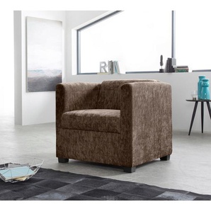 INOSIGN Sessel Bob Cocktailsessel, in verschiedenen modernen Farben und Qualitäten