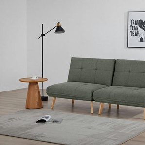 INOSIGN Sessel DELANEY Schlafsofa, bestehend aus 2 Modulen, mit Schlaffunktion, Bettsofa, Schlafsessel, Klappsofa, erweiterbar, in Webstoff