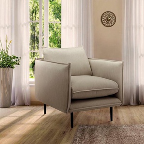 INOSIGN Sessel Somba, mit dickem Keder und eleganter Optik