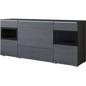 INOSIGN Sideboard VERA, Moderne grifflose Kommode,verstellbare Einlegeböden