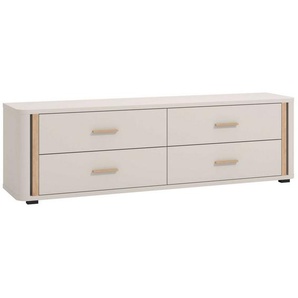 INOSIGN TV-Bank York, TV-Kommode, TV-Schrank, TV-Bank, mit 4 geräumigen Schubladen, Breite 176,5 cm, wandmontage