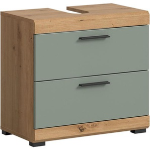INOSIGN Waschbeckenunterschrank Siena, Breite 60cm, 2 Tür, 2 Fächer, mit Siphonausschnitt, MDF-Front (1-St) in verschiedenen Farben erhältlich, Badmöbel, Badschrank, Kommode, Bad