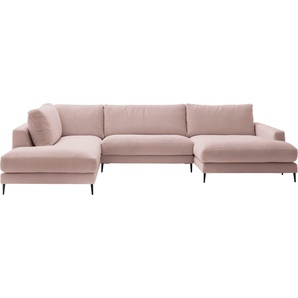INOSIGN Wohnlandschaft Downtown XXL B/T/H: 341/223/84 cm Loungemöbel zum Relaxen, weicher Sitzkomfort, Cord-Bezug, weicher Sitzkomfort U-Form