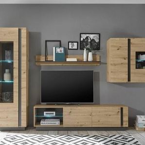 INOSIGN Wohnwand CLAiR Kombi 23, (Set, 4-St)