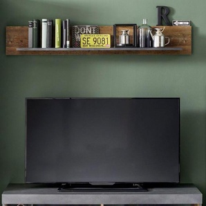 INOSIGN Wohnwand Ilana, TV-Unterteil mit Wandboard im modernen Industrial Style