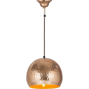 Kayoom Hängeleuchte Fabricia, ohne Leuchtmittel, Metall-Hängeleuchte im Industrial-Style, handgefertigt in Glockenform