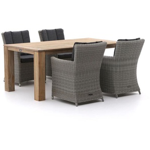 Intenso Adriano/ROUGH-X 180 cm Gartenmöbel-Set 5-teilig