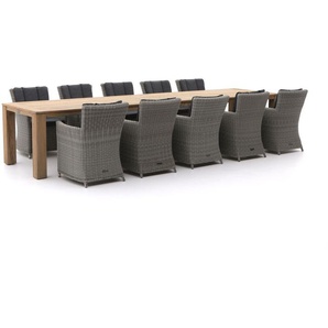 Intenso Adriano/ROUGH-X 400 cm Gartenmöbel-Set 11-teilig