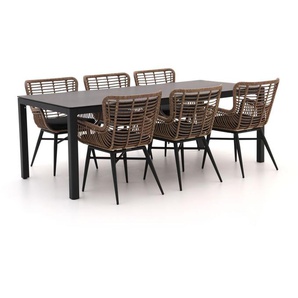Intenso Asti/La Fonte 220 cm Gartenmöbel-Set 7-teilig