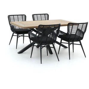Intenso Asti/Montorio 160 cm Gartenmöbel-Set 5-teilig