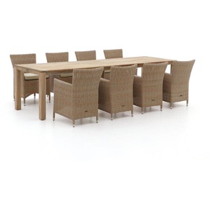 Intenso Borno/ROUGH-S 300 cm Gartenmöbel-Set 9-teilig